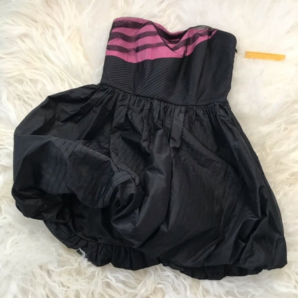Alice + Olivia Silk Bubble Dress